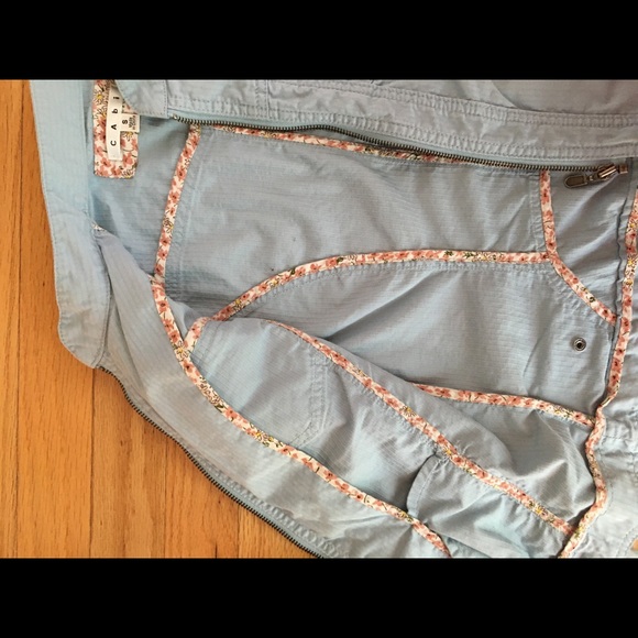 light blue moto jacket - Picture 5 of 8